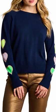 Lisa Todd Love Affairs Sweater In Navy