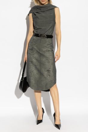 Diesel Dress D-MAUVE, Womens, Grey