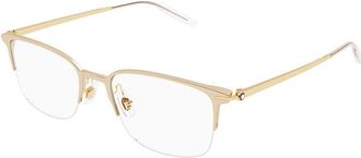 Montblanc MB0234OK 003 Black/Gold 52mm