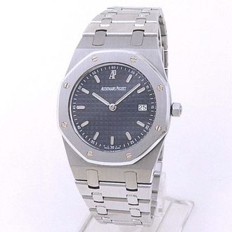 Audemars Piguet Pre-owned Audemars Piguet Royal Oak Quartz Grey Dial Ladies Watch 56175ST.OO.0789ST.07