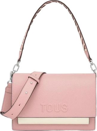 Tous Audree Saffiano Crossbody - Dames - Schoudertassen - Roze - ONE Size - Tassen