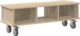 vidaXL Soporte De Tv 100 X 35 X 35 Cm Roble Sonoma Vidaxl