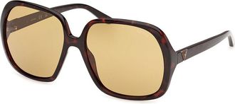 Guess GU00350 56E Womens Sunglasses Tortoiseshell Size 60