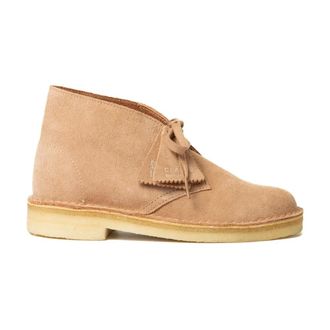 Clarks Desert Boot - female - Clarks - Lace-up Boots - Beige - 5 UK - Shoes