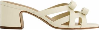 Bernardo Burgo Mid Heel Sandal in Eggshell at Nordstrom, Size 9.5