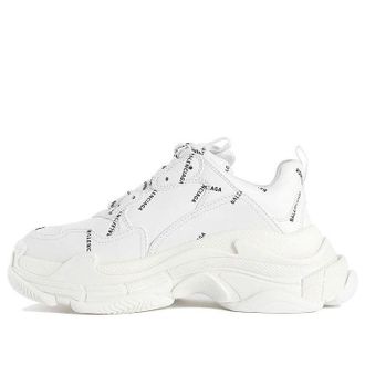 Balenciaga (WMNS) Balenciaga Triple S Sneaker All Over Logo - White 524039W2FA19010