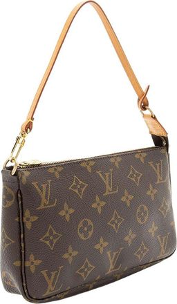 Louis Vuitton Brown Monogram Canvas Pochette Accessoires (Authentic Pre-Loved)