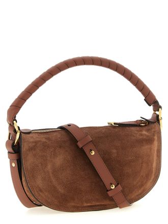 Chlo&eacute; Womens Brown Calfskin Shoulder Bag