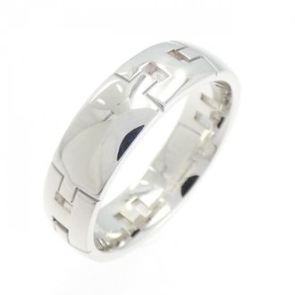 Herm&egrave;s White Gold (18K) Band Ring (Pre-Owned)