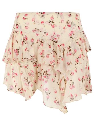 Isabel Marant Lolita beige viscose rok