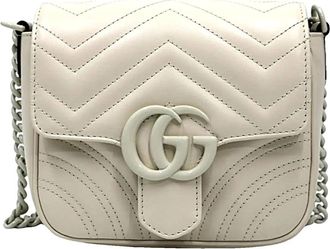 Gucci Borsa - Dames - Schoudertassen - Wit - ONE Size - Tassen