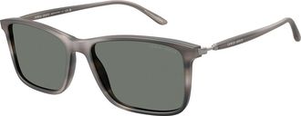 Giorgio Armani AR8218 616611 Mens Sunglasses Grey Size 56