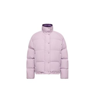 Moncler Moncler Verone Short Down Jacket, Women, Purple, Size: 00