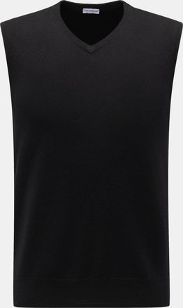 Braun Hamburg Men - Cashmere sweater vest black