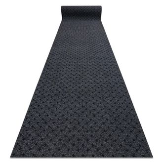 RugsX Rugsx - Corredor - Alfombrilla Antideslizante Vectra 900 Exterior, Interior Antracita 200 Cm Black 200x200 Cm
