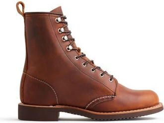 Red Wing Shoes Silversmith Full Grain Leather Boot in Copper Rough & Tough at Nordstrom, Size 5.5