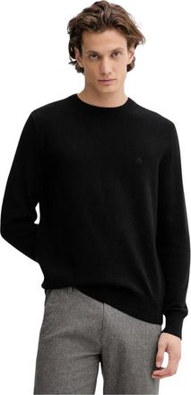 Marc O'Polo Jersey B&aacute;sico de Cuello Redondo - Knitwear - Hombre - Negro - 2XL