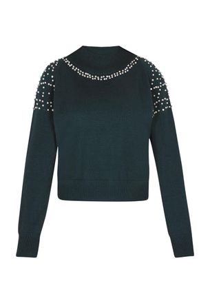 Faina Jumper Dames donkergroen