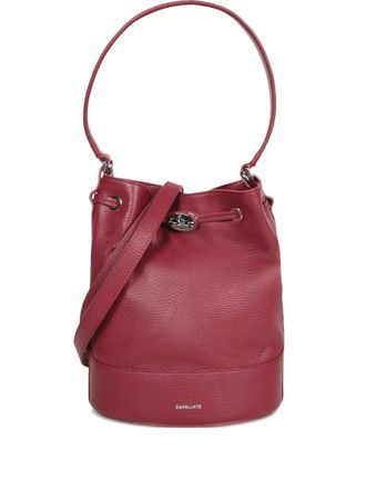 Zanellato Borsa a spalla con coulisse - Rosso