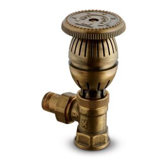 OEM V&aacute;lvula Termost&aacute;tica De Radiador, &Aacute;ngulo Retro 15x21