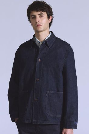 Levi's Chaqueta de abrigo Naval Sack - Hombre - XL - Azul / Rinse