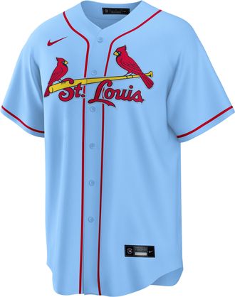 Nike Nolan Arenado St. Louis Cardinals Nike Mens MLB Replica Jersey in Blue | T770SCB9CD7-W53