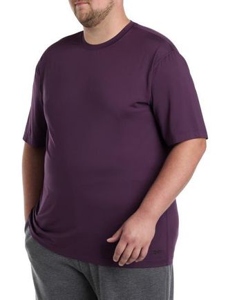 Reebok Big & Tall Base Layer Top in Midnight Plum at Nordstrom, Size 2X Big