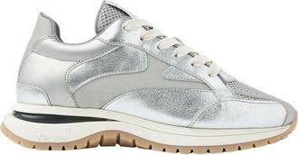 VIA VAI Schoenen, Dames, Grijs, 39 EU, Leer, Usher Riggs sneaker
