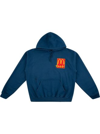 Travis Scott x McDonalds Cactus Pack Sticker hoodie - Blue