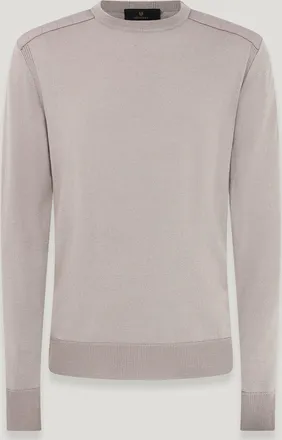 Belstaff Belstaff Kerrigan Crewneck Jumper Mens Merino Wool Pumice Size 2XL