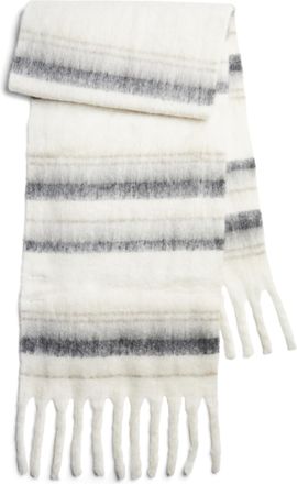 Pieces Pcnediva Long Scarf BC, Cloud dancer, One Size