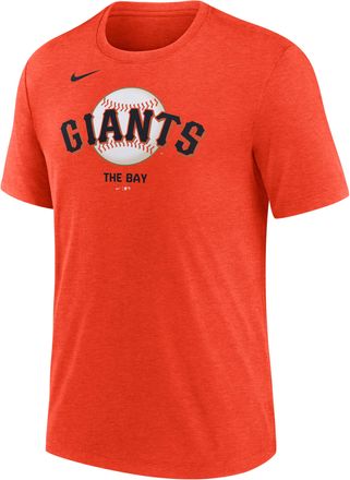 Nike San Francisco Giants Logo Nike Mens MLB T-Shirt in Orange | NJFD89LGIA-J77