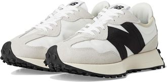 New Balance Classics 327 Womens Shoes Sea Salt/White : 10.5 B - Medium, Synthetic/Suede