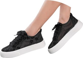 Generic Traditional Trainers, Womens Lace Flat Costume Shoes, Dirndl Shoes, Mesh Breathable Trainers, Oktoberfest Outdoor Lace Sports Shoes, Elegant Comfortab