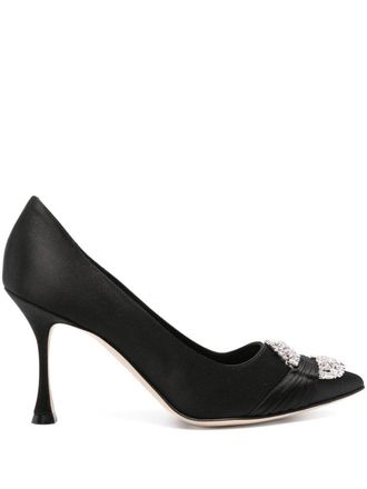 Manolo Blahnik Pumps Maida 90mm - Nero