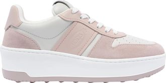 Tod's Roze Sneakers voor Vrouwen - Dames - Sneakers - Roze - 40 EU - Leer - Schoenen