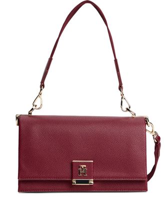 Tommy Hilfiger Pebble crossbody bag - women - Polyurethane - One Size - Red