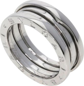 Bulgari White Gold (18K) Band Ring (Pre-Owned)