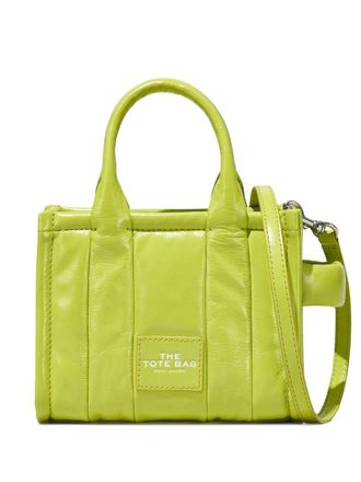 Marc Jacobs The Shiny Crinkle Crossbody Tote bag - women - Calf Leather - One Size - Green