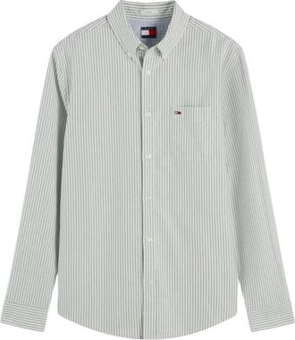 Tommy Hilfiger Long Sleeve Shirt - Heren - Casual Overhemden - Groen - S - Overhemden