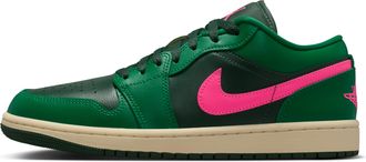 Nike Jordan Womens Air Jordan 1 Low Shoes in Green | DC0774-300