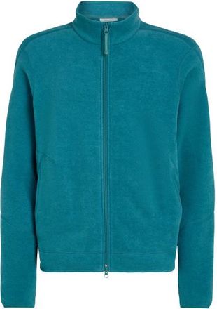 Icebreaker Merino Blend 800 Real FL Classic Pile L/S Zip Merinojacke für Herren | türkis