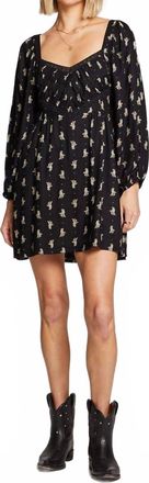 Saltwater Luxe Wallen Mini Dress In Black