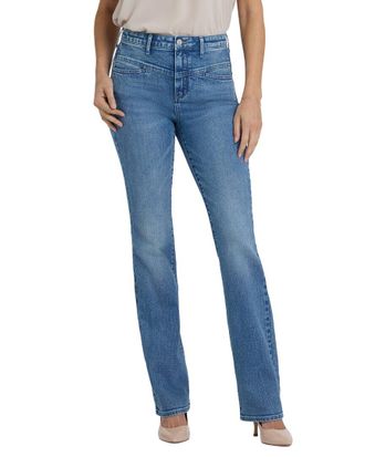 NYDJ Barbara Washed Crystal Bootcut Jean
