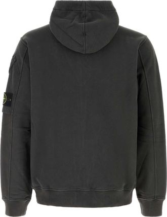 Stone Island Quilted Hood Jacket Jacket - Gray