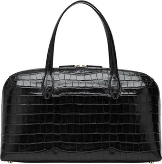 Toteme Day Tote - Dames - Handtassen - Zwart - ONE Size - Leer - Tassen