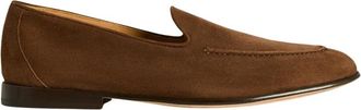 Kiton Suede Loafers - Heren - Loafers - Bruin - 43 EU - Leer - Schoenen
