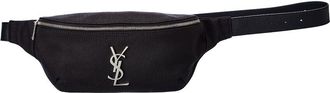 Saint Laurent Classic Monogram Canvas Belt Bag