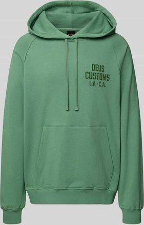 Deus Hoodie mit Kapuze in Gruen, Gr&ouml;&szlig;e S