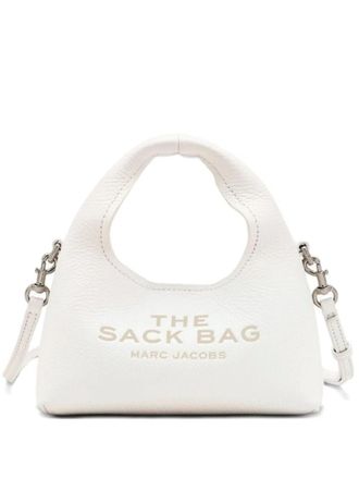 Marc Jacobs White The Micro Crossbody Sack Bag